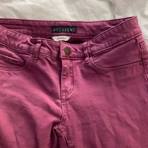 Maroon old school pants